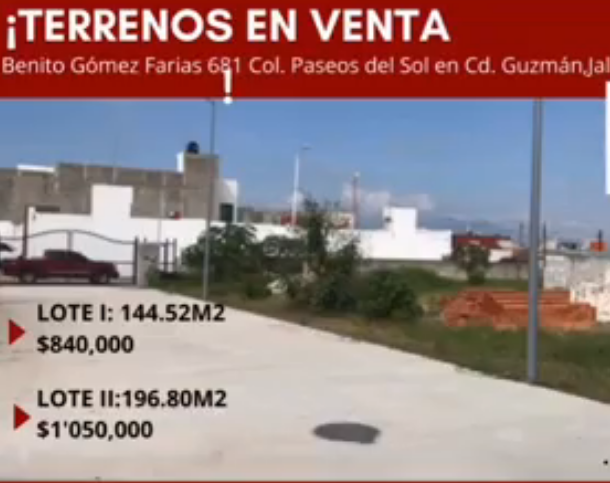 #1828 - Área para Venta en Zapotlán el Grande - JC