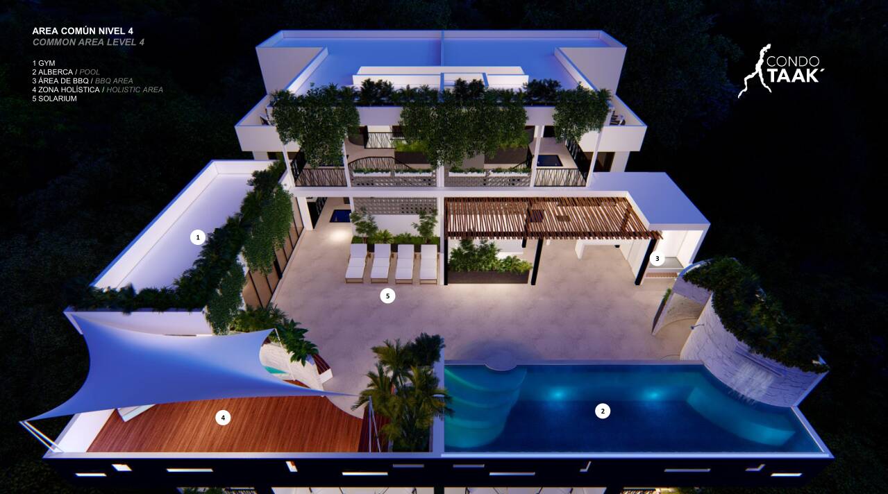 #3147 - Departamento para Venta en Playa del Carmen - QR