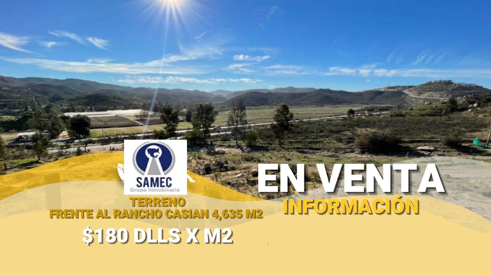 #3657 - Terreno para Venta en Tijuana - BC