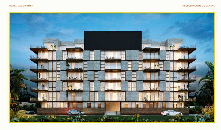 #4594 - Departamento para Venta en Playa del Carmen - QR