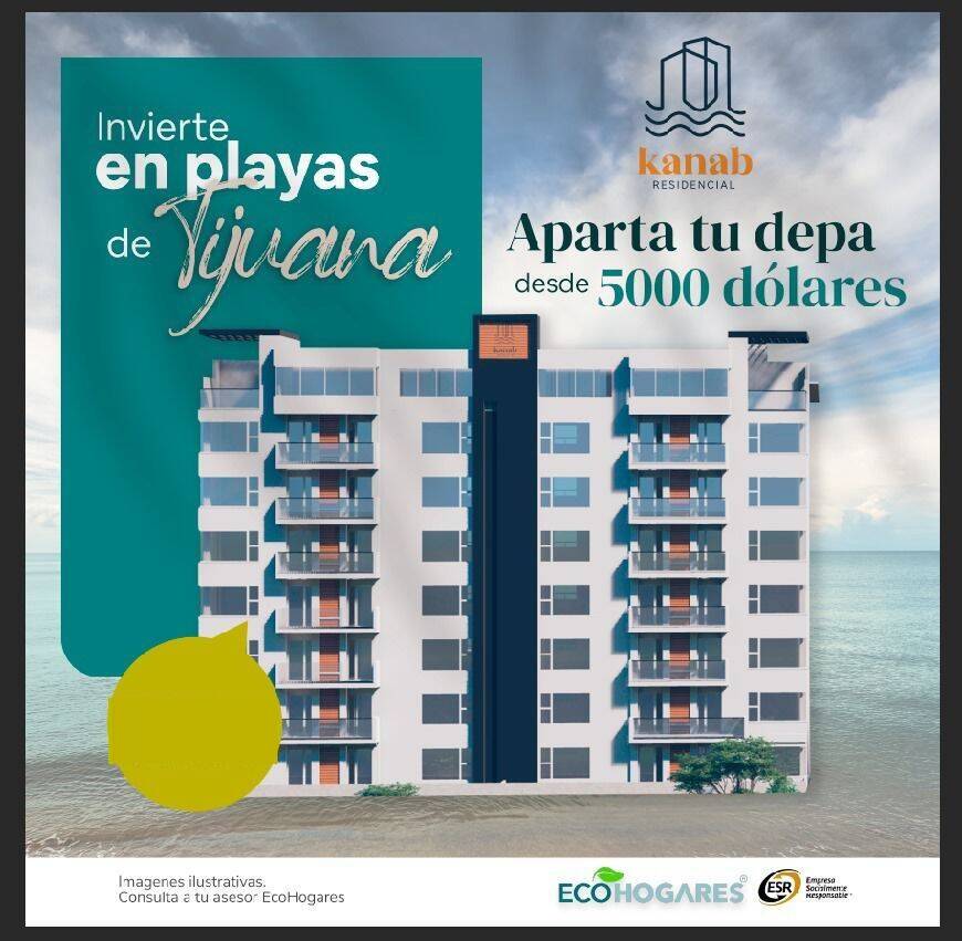 #5394 - Departamento para Venta en Tijuana - BC