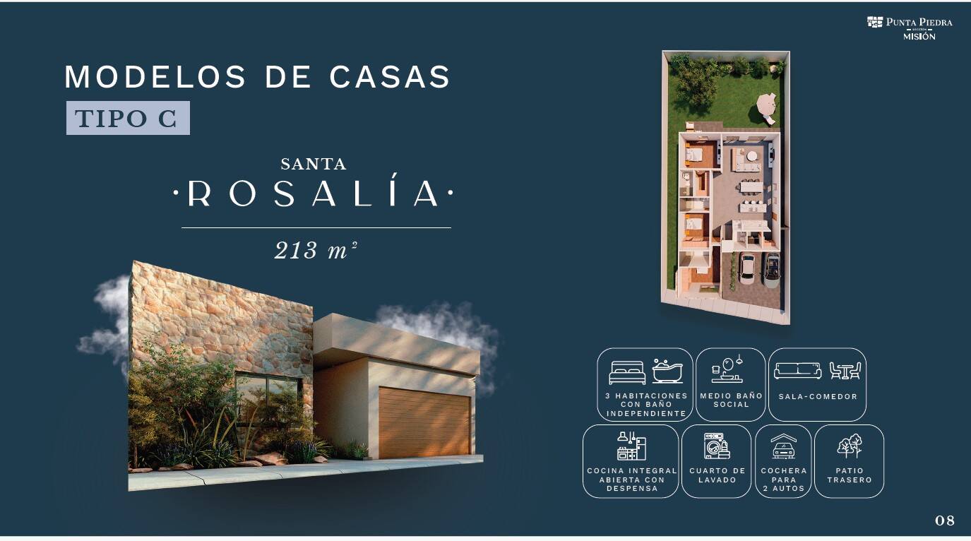 #5564 - Casa para Venta en Ensenada - BC