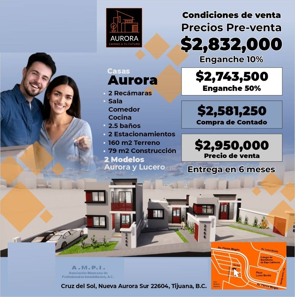 #5859 - Casa para Venta en Tijuana - BC