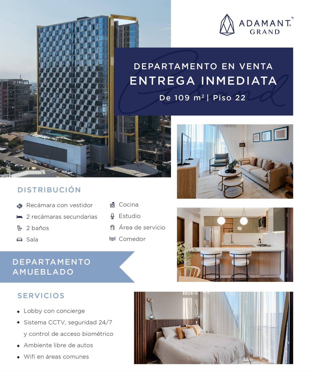 #5872 - Departamento para Venta en Tijuana - BC