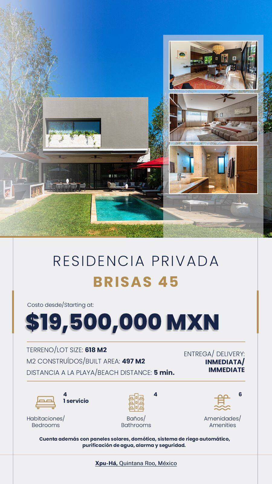#5910 - Casa para Venta en Solidaridad - QR