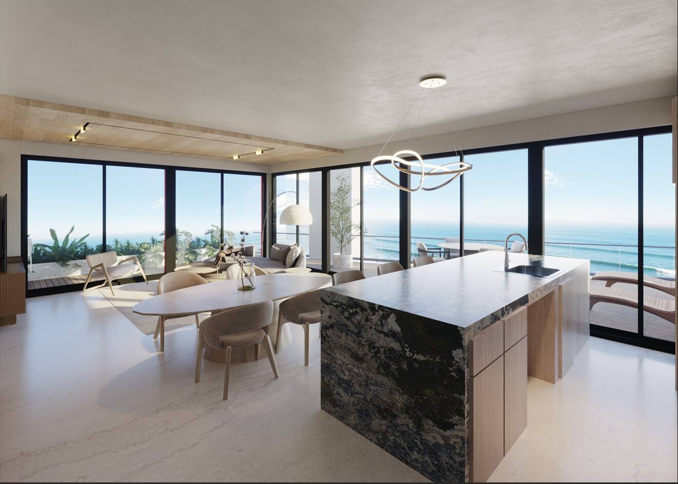 #5933 - Departamento para Venta en Playas de Rosarito - BC