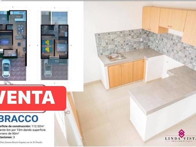 #2593 - Casa para Venta en Villa de Alvarez - CL