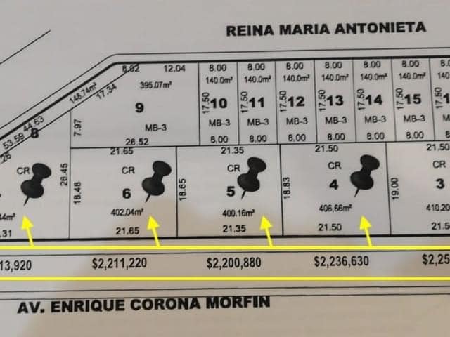 #2981 - Terreno para Venta en Villa de Alvarez - CL - 2