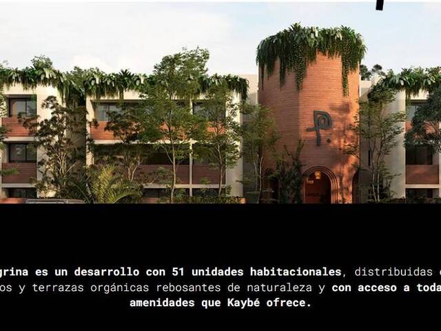 #4183 - Departamento para Venta en Tulum - QR - 1