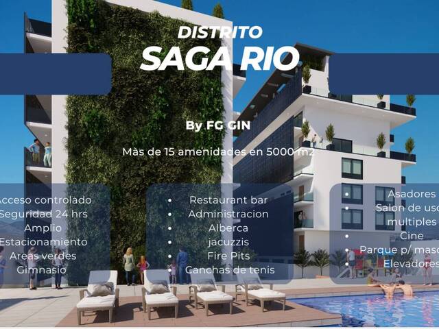 #4687 - Departamento para Venta en Tijuana - BC