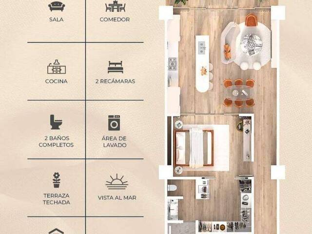 Departamento para Venta en Mazatlán - 5