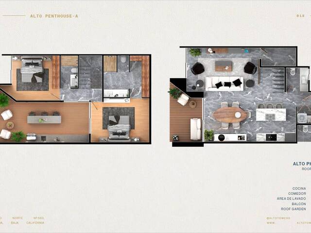 #5165 - Penthouse para Venta en Tijuana - BC