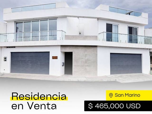 Venta en RESIDENCIAL SAN MARINO - Tijuana