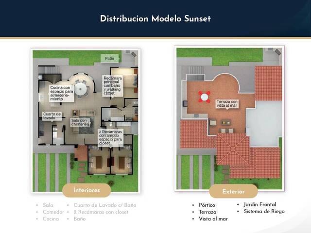 #3092 - Casa para Venta en Playas de Rosarito - BC