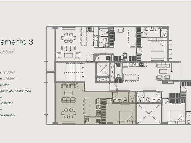 #5439 - Departamento para Venta en Tijuana - BC