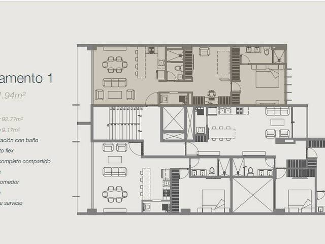#5441 - Departamento para Venta en Tijuana - BC