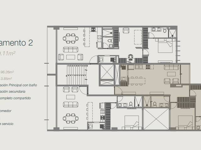 #5442 - Departamento para Venta en Tijuana - BC