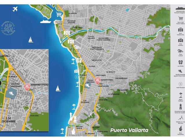 #4159 - Departamento para Venta en Puerto Vallarta - JC