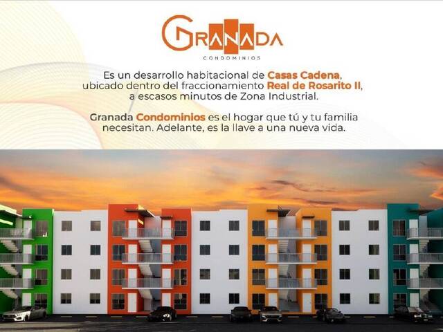 #5534 - Departamento para Venta en Playas de Rosarito - BC