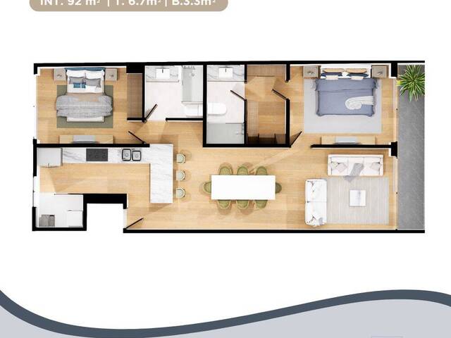 #5524 - Departamento para Venta en Tijuana - BC