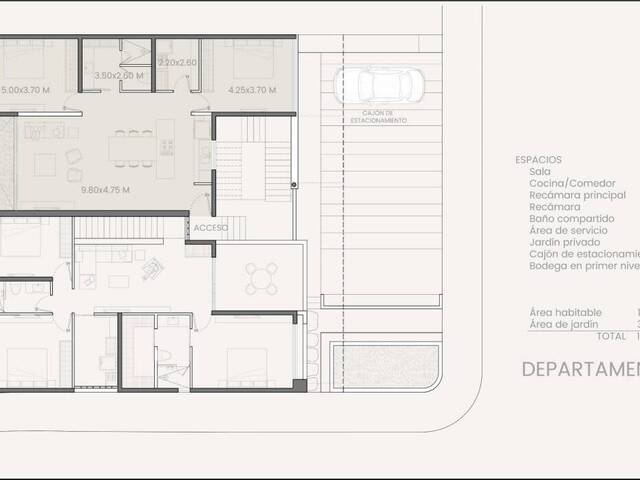 #5841 - Departamento para Venta en Colima - CL - 2