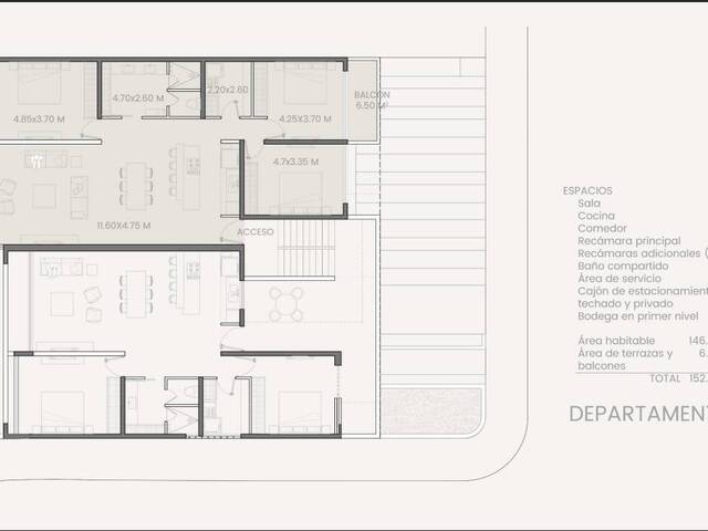 #5844 - Departamento para Venta en Colima - CL - 2